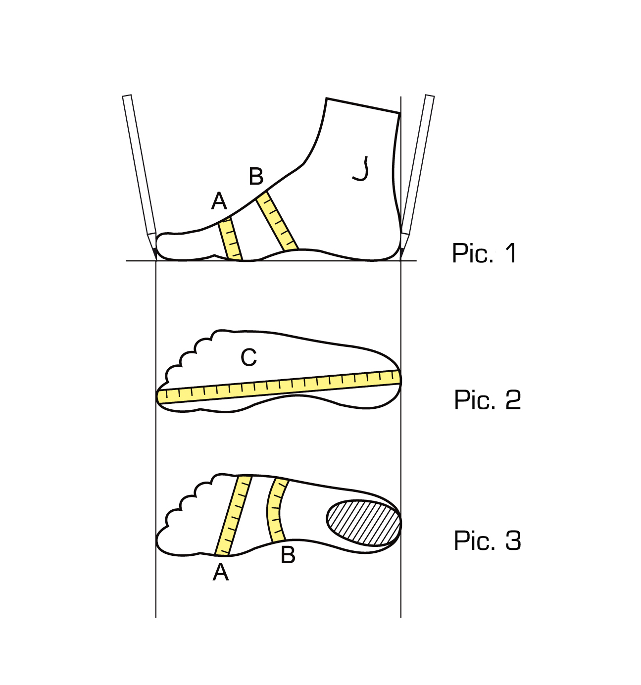 How To Measure Shoe Size Chart