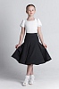 Girls Skirt Basic velvet